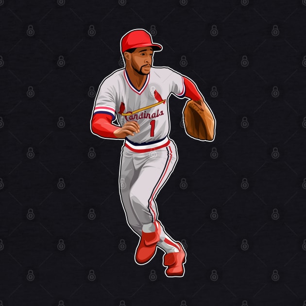 Ozzie Smith Circa 1987 by RunAndGow